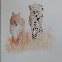 Un paseo por la Sabana. . Lukisan Cat Air proyek oleh Lya Bencosme - 10.10.2021