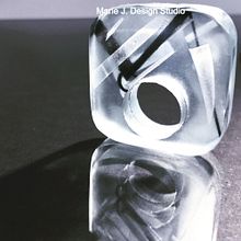 Glass Ring. Jewelr, Design, and Design project by Marie Risser - 10.10.2021