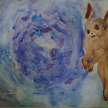 Un hoyo curioso. . Lukisan Cat Air proyek oleh Lya Bencosme - 10.10.2021