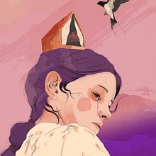 La espera. Un proyecto de Ilustración tradicional de ashlyaja - 10.10.2021