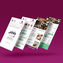Diseño App Delivery. Web Design project by Carolina Castillo Lobato - 10.10.2021