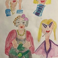 Mi Proyecto del curso: Técnicas de ilustración para desbloquear tu creatividad Ein Projekt aus dem Bereich Design, Traditionelle Illustration, Bildende Künste, Malerei, Kreativität, Kreativität mit Kindern und Sketchbook von Paola Bizioli - 10.10.2021