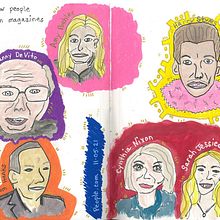 My project in Exploratory Sketchbook: Find Your Drawing Style course. Projekt z dziedziny Trad, c, jna ilustracja, Sketching, Kreat, wność,  R, sunek, Malowanie akwarelą, Sketchbook i Malowanie gwaszami użytkownika marcylight - 10.10.2021