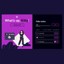 ToDo App. Web Design, and Web Development project by Arantza Beitia - 10.10.2021