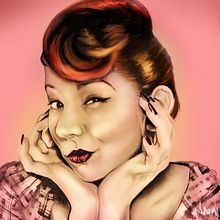 Digital Portrait with Procreate. Un progetto di Illustrazione digitale di Naomi Bear - 10.10.2021