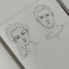 Meu projeto do curso: Caderno de retratos: explore o rosto humano. Sketching, Drawing, Portrait Drawing, and Artistic Drawing project by Sabrina Eliza Rodrigues - 10.10.2021
