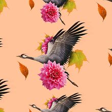 My project in Textile Prints with Digital Techniques course. Pattern Design, Fashion Design, and Printing project by Gabriel Łyszcz - 10.11.2021