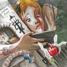 presentation of a society/proof of 2d animation on a background. Traditional illustration, Film, Video, TV, Animation, Set Design, Video, Film, TV, Character Animation, and 2D Animation project by Marcella Pera - 10.11.2021
