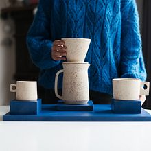 Coffee Set. Ceramics project by Clarina - 10.11.2021