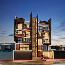 Multifamiliar Alemán - Arequipa, Perú. 3D, and ArchVIZ project by Jose C. Vela Caceres - 09.11.2021
