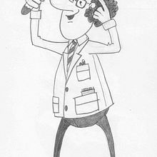 Mi Proyecto del curso: Introducción a la creación de personajes estilo cartoon. Projekt z dziedziny  R, sunek, Projektowanie postaci, Trad, c i jna ilustracja użytkownika anaisromasanta - 11.10.2021