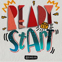 Are you ready?!. Un progetto di Lettering, Lettering digitale, H, lettering, Illustrazione digitale e Illustrazione tradizionale di Guilherme Diehl - 08.10.2021