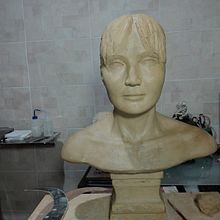 Mi Proyecto del curso: Retrato en barro: modela un rostro a escala real. Projekt z dziedziny  Sztuki piękne i Rzeźba użytkownika Mauro Parra - 11.10.2021