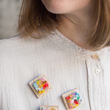 Brooches. Un proyecto de Tejido de Allyson Rousseau - 11.10.2021