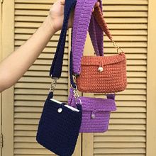 Bolsa de crochê essencial. Crochet project by Kylie Oliveira - 10.11.2021