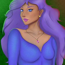 Meu projeto do curso: Retrato de personagens femininas com Procreate. Traditional illustration, Digital Illustration, and Digital Drawing project by andreandrioly - 11.11.2021