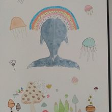 Meu projeto do curso: Técnicas experimentais de aquarela para principiantes . Traditional illustration, Fine Arts, Watercolor Painting, and Naturalistic Illustration project by Stéphanie Will - 10.21.2021