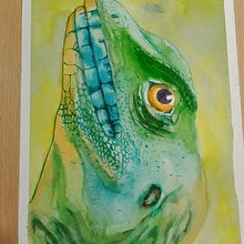 My project in Experimental Watercolor Techniques for Beginners course. Traditional illustration, Fine Arts, Watercolor Painting, and Naturalistic Illustration project by Amy P - 10.11.2021