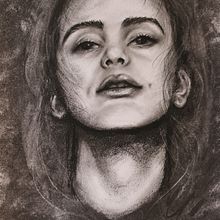 My project in Artistic Charcoal Portraiture: Creating Atmosphere course. Traditional illustration, Fine Arts, Drawing, Portrait Drawing, Realistic Drawing, and Artistic Drawing project by tdhuynh65 - 10.12.2021