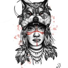 My project in Digital Design and Illustration of Tattoos with Procreate course. Traditional illustration, Graphic Design, Digital Illustration, Tattoo Design, and Digital Drawing project by Maeve Herron - 10.12.2021