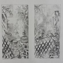 Urban sketching. Sketching, Pencil Drawing, Drawing, Artistic Drawing & Ink Illustration project by Natalie Anaya Luna - 10.12.2021