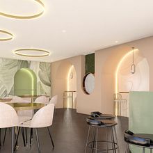 Mi Proyecto del curso: Diseño de interiores para restaurantes. Un proyecto de Arquitectura interior, Diseño de interiores, Interiorismo y Retail Design de mariaelisapalaciosa - 12.10.2021