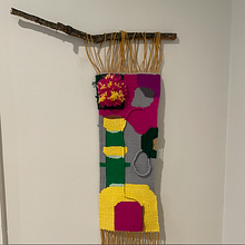 My project in Contemporary Tapestry Weaving course. Un progetto di Artigianato, Fiber Art e Interior Design di Lauren Schauf - 13.10.2021