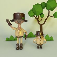 proyecto Axl Rivera :D. Un proyecto de 3D, Diseño de personajes, Modelado 3D y Diseño de personajes 3D de Axl Rivera - 13.10.2021