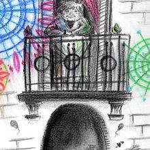 Mein Kursprojekt: Expressive Illustration Strich für Strich. Traditional illustration, Editorial Design, Pencil Drawing, Drawing, Stor, board, Children's Illustration, and Narrative project by mi_juli - 10.09.2021