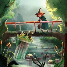 Clementine's project in Fantastical Illustrations with Procreate course. Projekt z dziedziny R, sunek c, frow, Ilustracja c, frowa, Trad, c i jna ilustracja użytkownika clementinapetrova - 12.10.2021