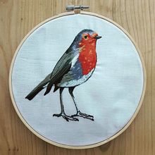 Il mio progetto del corso: Dipingere con filo: tecniche di illustrazione tessile . Ilustrasi tradisional, Dan Bordir proyek oleh elisa brugnara - 10.10.2021