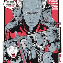 BRAM STOKER´S DRÁCULA. Een project van Posterontwerp, Digitale illustratie y Vectorillustratie van Nahuel Martínez - 13.10.2021