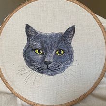 Mi Proyecto del curso: Needle painting para principiantes. Embroider, and Naturalistic Illustration project by Valentina - 10.13.2021