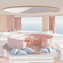 Mi Proyecto del curso: ArchViz de interiores: crea diseños 3D surrealistas con Blender . % Christian Arturo Dennis Guerrero tarafından hazırlanan Mimarlık, İç Mimarlık, Dijital Mimarlık, Ve ArchVIZ projesi - 10.13.2021