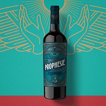 Prophesie - Stellenbosch Valley 🇿🇦🍷 Ein Projekt aus dem Bereich Design, Traditionelle Illustration, Kunstleitung, Br, ing und Identität, Grafikdesign, Verpackung, T, pografie, Naming, Lettering, Zeichnung und Concept Art von Emi Renzi - 14.10.2021