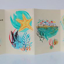 My project in Experimental Illustration with India Ink and Acrylics course. Fine Arts, and Traditional illustration project by Esther Middel - 10.28.2021