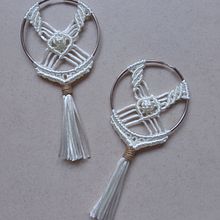 Meu projeto do curso: Joalheria com macramê. Een project van Craft, Sieradenontwerp, Textiel y Macramé van silvia_candeias9 - 14.10.2021