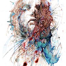 Beautiful Decay - Step by Step images . Un progetto di Belle arti e Illustrazione tradizionale di Carne Griffiths - 14.10.2021