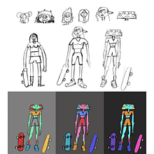 My project in 2D Animation with Photoshop: Draw, Camera, Action! course. Animation, Character Animation, and 2D Animation project by vakharia.kunal736 - 10.10.2021