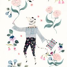Création d’aquarelles délicates pour l’illustration narrative - Projet final. Un proyecto de Ilustración tradicional, Pintura a la acuarela e Ilustración infantil de Cécile Metzger - 14.10.2021