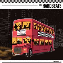 THE HARDBEATS - London'79 - Album Cover. Un proyecto de Diseño, Ilustración tradicional e Ilustración vectorial de Gerard Serrano Salvi - 14.10.2021