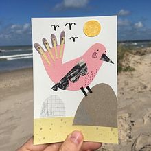 Baltic Birds. Traditional illustration, and Collage project by Annike Marie Hölzer - 10.14.2021