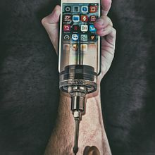 Nomofobia v1. Un projet de Photographie , et Photomontage de Christian Martinez - 14.10.2021