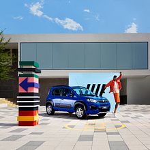 Retoques para FIAT. Photo Retouching, Photograph, and Advertising project by Karina Meza - 10.14.2021