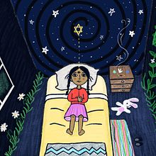 Cholita galáctica Ein Projekt aus dem Bereich Traditionelle Illustration von Ninón Gamarra - 14.10.2021