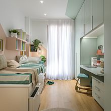 2021 - CASA DI ALICE E ANDREA. Un progetto di Design, Architettura d'interni, Interior design, Interior Design, ArchVIZ e Design e creazione di mobili di Lia Lovisolo - 14.10.2021