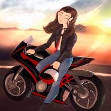 Il mio progetto del corso: Creazione di personaggi femminili in stile cartoon con Procreate. Un progetto di Illustrazione tradizionale, Illustrazione digitale e Disegno digitale di Denise Pascale - 15.10.2021