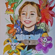 Mi Proyecto del curso: Retrato ilustrado en acuarela. Traditional illustration, Fine Arts, Painting, Drawing, Watercolor Painting, Portrait Drawing, and Artistic Drawing project by ANNA M. RIBAS MARGARIT - 10.14.2021