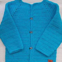 Mi Proyecto del curso:  Top-down: prendas a crochet de una sola pieza. Un proyecto de Diseño de moda, Tejido, DIY y Crochet de Silvia F. Medina - 15.10.2021