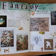 My project in Inside a Creative Notebook: Walking through a fantasy world. Traditional illustration, Sketching, Creativit, Drawing, Watercolor Painting, Children's Illustration, Sketchbook, and Gouache Painting project by marieke - 10.15.2021